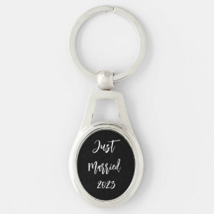 Just Married Key Ring
