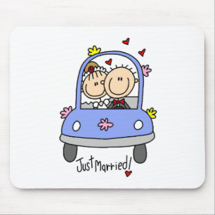 Just Married Mousepad