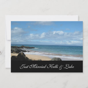 Just Married Photo Card