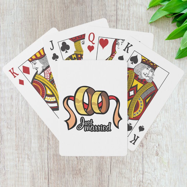 Just Married Playing Cards (Creator Uploaded)