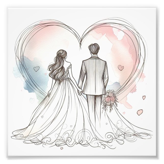 Just Married Premium Poster (Front)