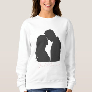just married sweatshirt