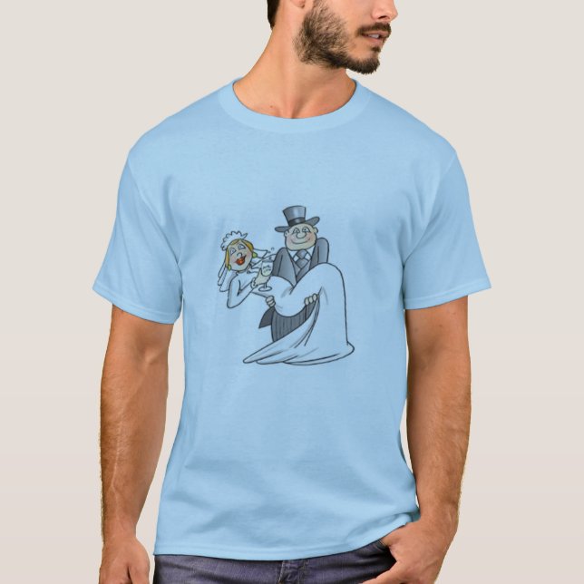 Just Married T-shirt (Front)