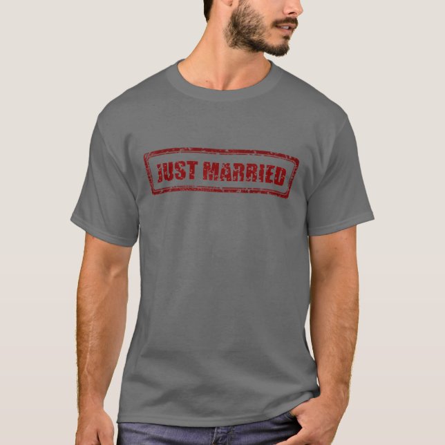 Just Married T-Shirt (Front)