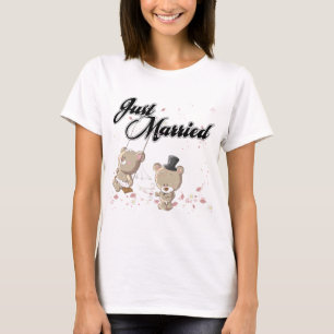 Just Married Teddy Bears T-Shirt