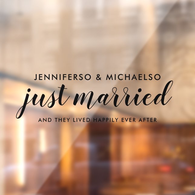 Just Married Wedding Car (Sheet 2)