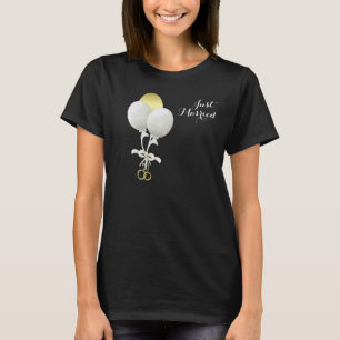 Just Married Women's Hanes ComfortSoft® T-Shirt