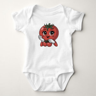 Just Me Tomato Baby Bodysuit