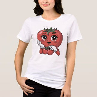 Just Me Tomato Tri-Blend Shirt