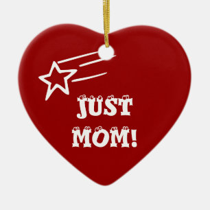 Just Mum Ceramic Tree Decoration