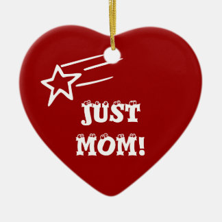 Just Mum Ceramic Tree Decoration