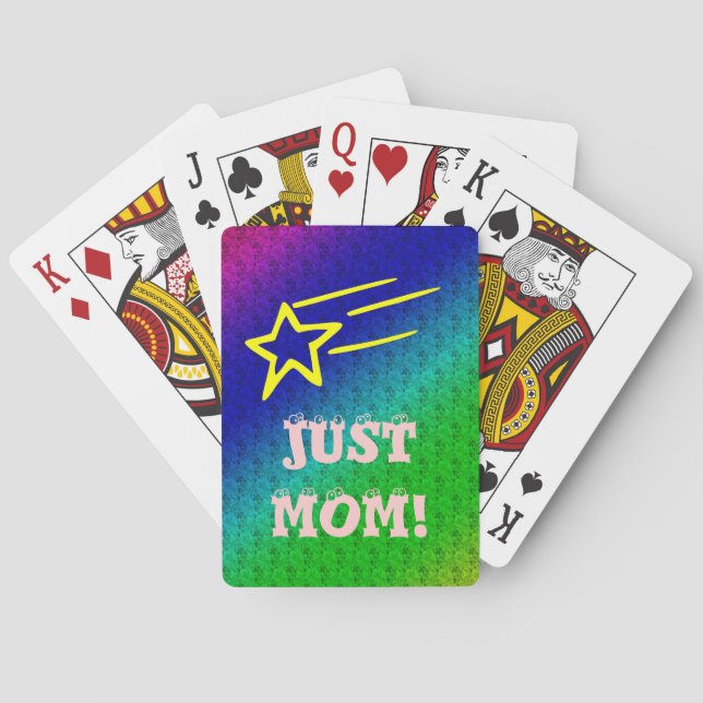 Just Mum Playing Cards (Back)