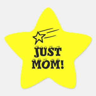 Just Mum Star Sticker