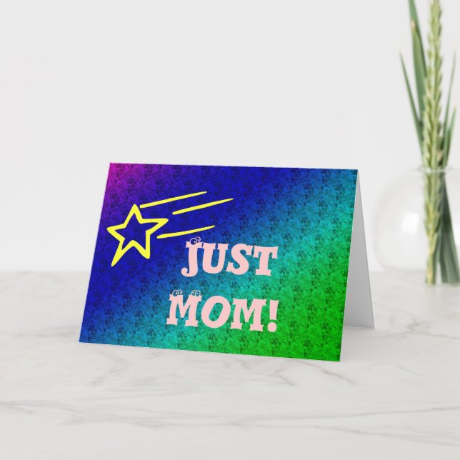 Just Mum Superstar Card (Front)