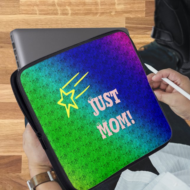 Just Mum Superstar Laptop Sleeve (Just Mom Superstar Laptop Sleeve)