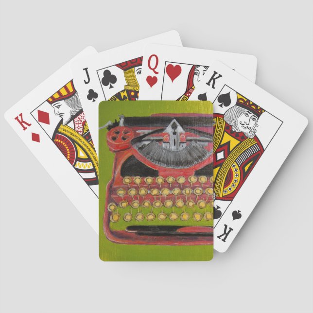 Just My Type Playing Cards (Back)
