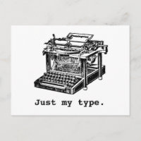 Just my type, Typewriter