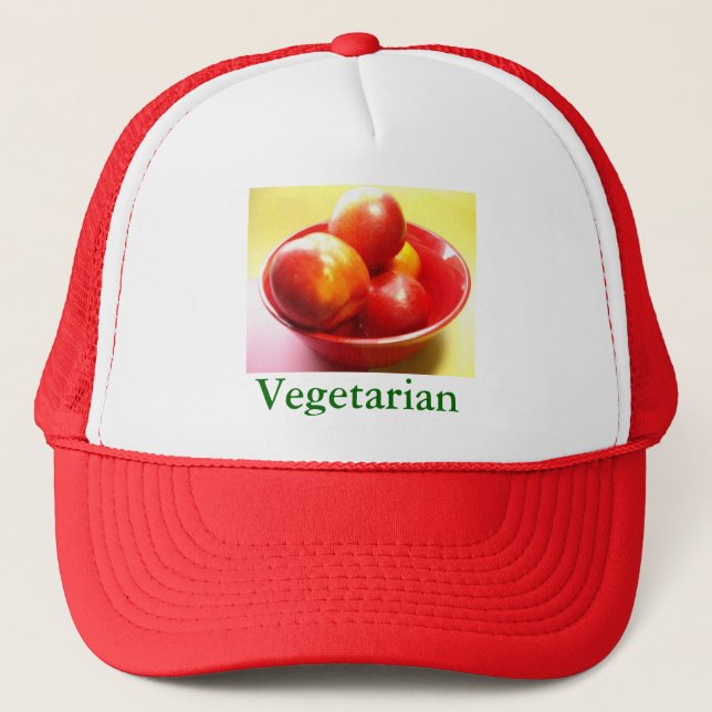 Just Nectarines Trucker Hat (Front)