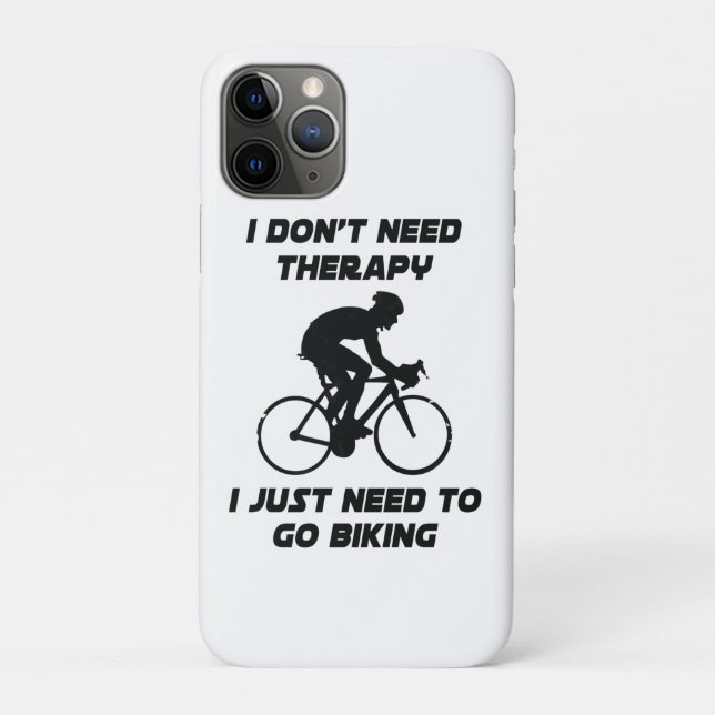 Just need to go biking T-Shirt Case-Mate iPhone Case (Back)
