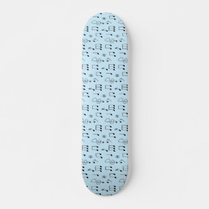 Just Noted Blue Skateboard