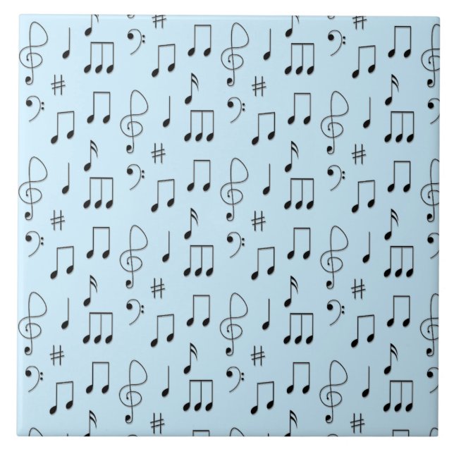 Just Noted Blue Tile (Front)