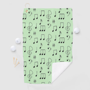 Just Noted Green Golf Towel