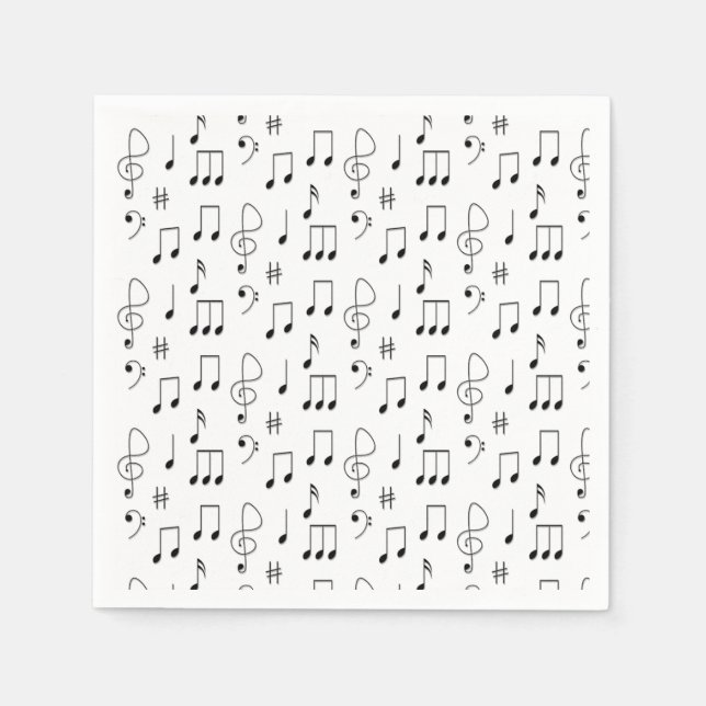 Just Noted Napkin (Front)