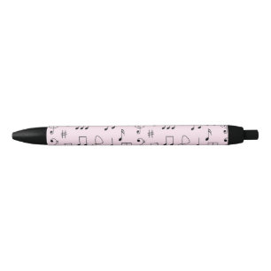 Just Noted Pink Black Ink Pen