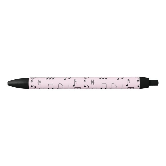 Just Noted Pink Black Ink Pen (Front)