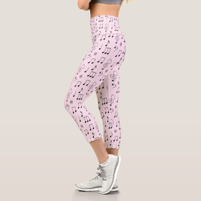Just Noted Pink Capri Leggings (Left)