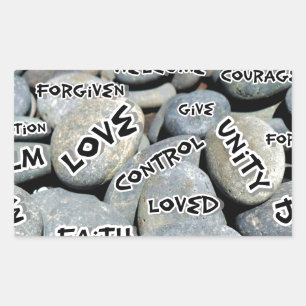 Just Notes,Love_ Rectangular Sticker