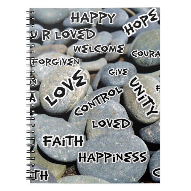 Just Notes,Love_ Spiral Notebook (Front)