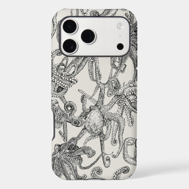 just octopuses black strong white (Back)