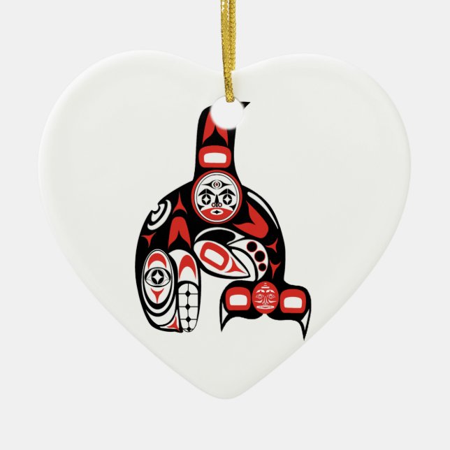 JUST OFF SHORE CERAMIC TREE DECORATION (Front)