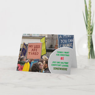 Just one halfway leader card