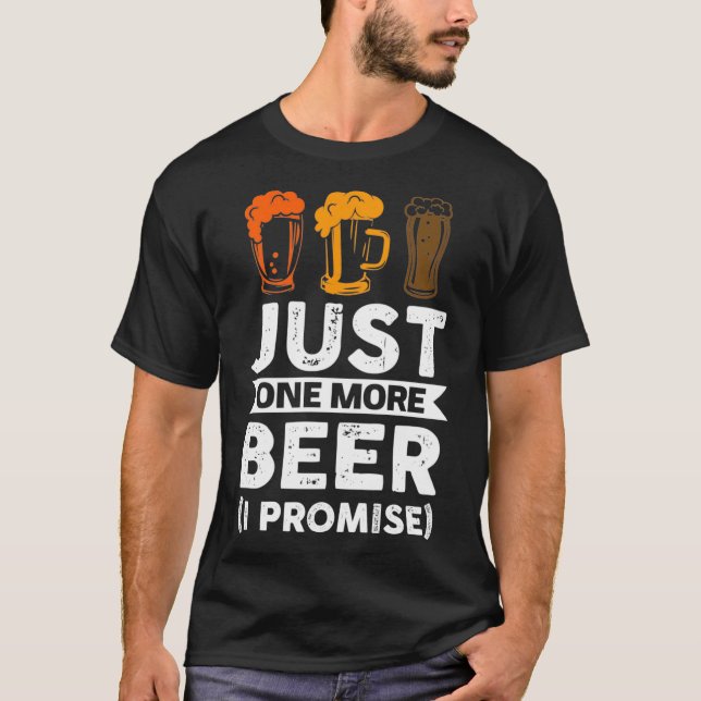 Just one more beer (I promise) Beer Pullover  (Front)