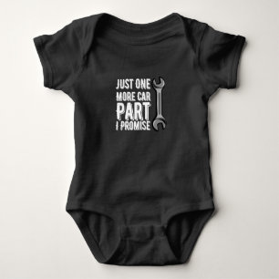 Just One More Car Part I Promise Baby Bodysuit