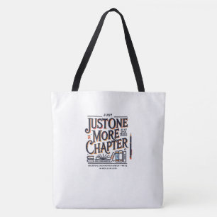 Just One More Chapter – Book Lover’s Shoulder Tote Bag