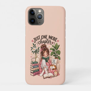 Just One More Chapter – Cosy Book Lover Notebook Case-Mate iPhone Case