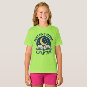Just One More Chapter - Cosy Nighttime Book Lover T-Shirt
