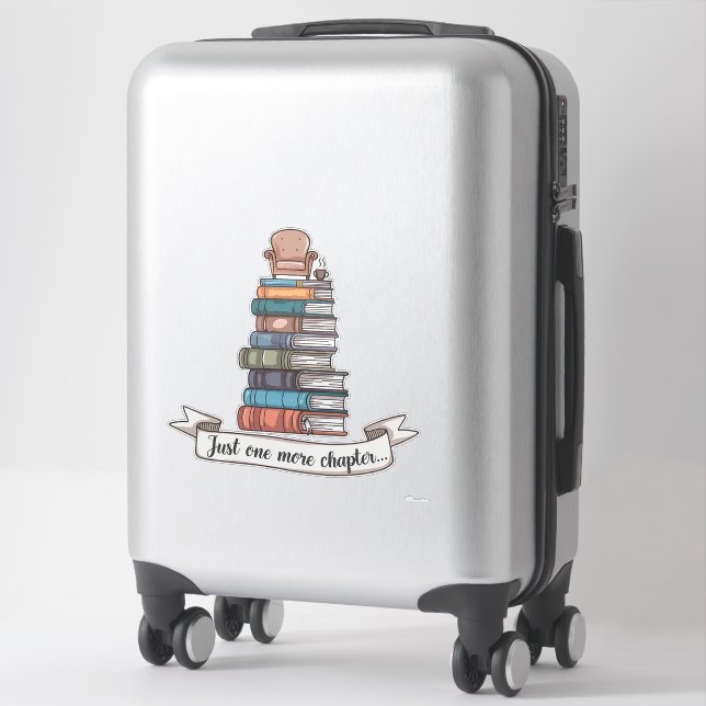 Just One More Chapter - Cozy Book Lover Design (Suitcase)