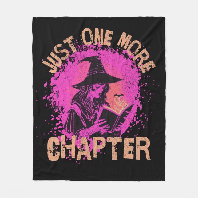 Just one more chapter fleece blanket (Front)
