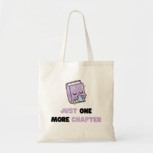Just One More Chapter Funny Sleepy Book Vector