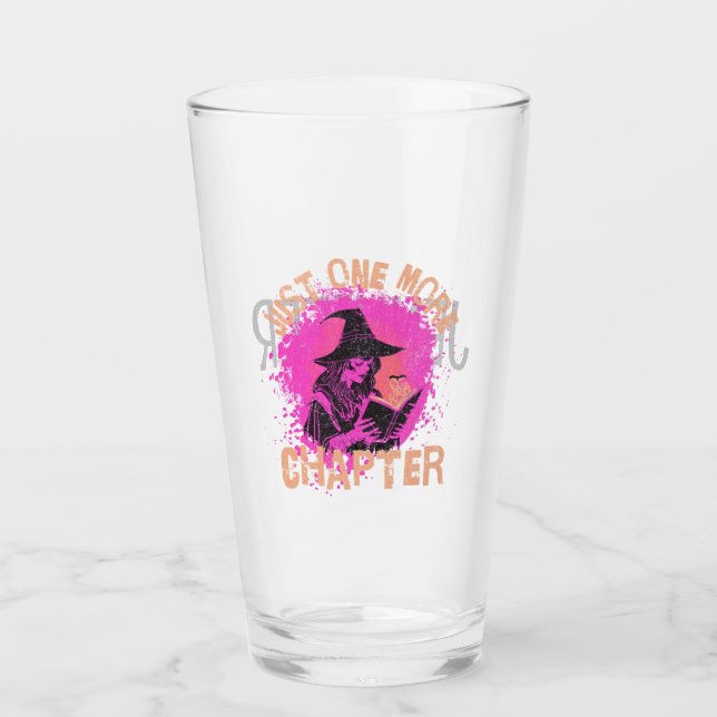 Just one more chapter glass (Front)