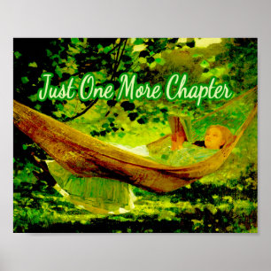 Just One More Chapter. Hammock by Winslow Homer Poster