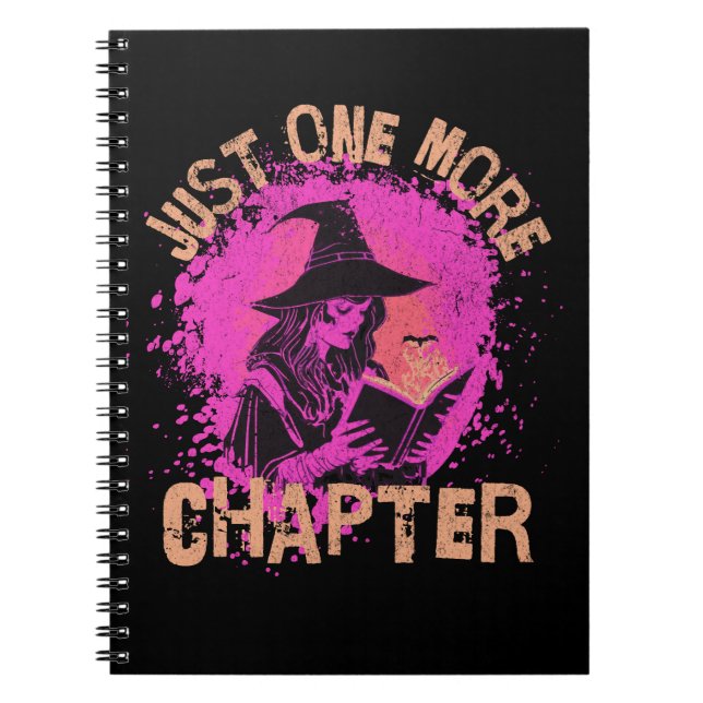 Just one more chapter notebook (Front)