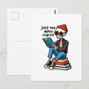 Just One More Chapter Postcard