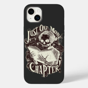Just One More Chapter Skeleton Reader Funny  Case-Mate iPhone 14 Plus Case