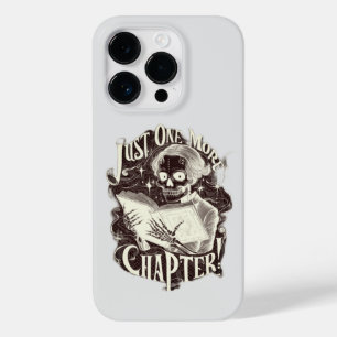 Just One More Chapter Skeleton Reader Funny  Case-Mate iPhone 14 Pro Case