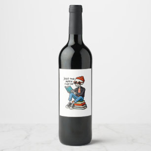 Just One More Chapter Wine Label